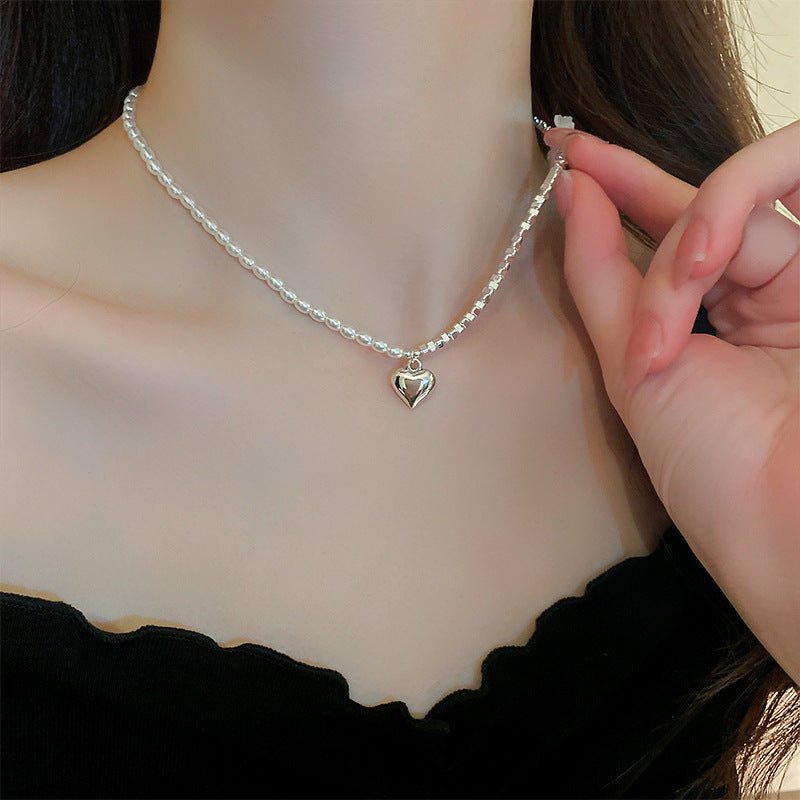 Women's High-grade Pearl Summer Personality Clavicle Chain Necklaces