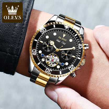 Men's Watch Automatic Multifunctional Water Ghost Mechanical Watches