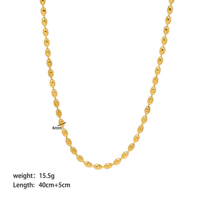 Women's & Men's Stainless Gold Hip Hop Cuban Link Necklaces