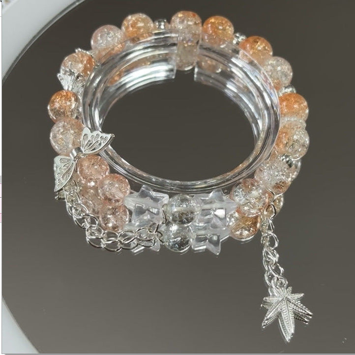 Love Summer Wedding Derivative Impression Glazed Bracelets