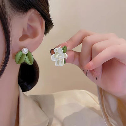 Affordable Luxury Fashion High-grade Small Fresh Flower Earrings