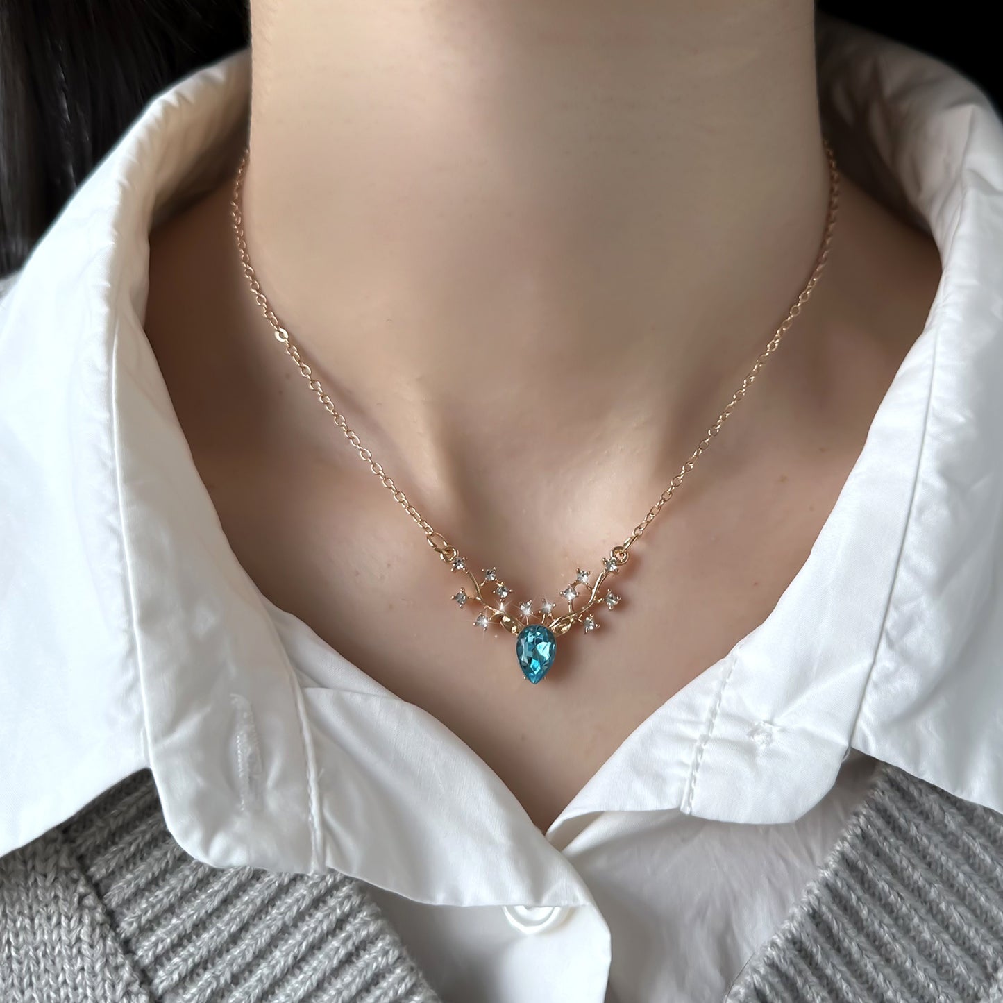 Has You Little Dear High-grade Temperament Necklaces