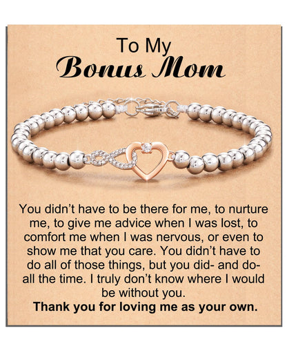 For Ladies Steel Ball Infinite Love Bracelets