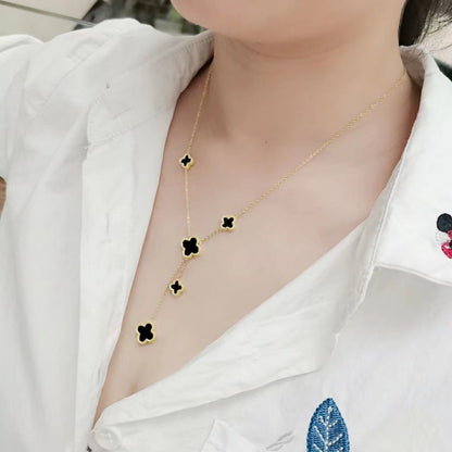 Clavicle Chain Light Luxury Tassel High Necklaces