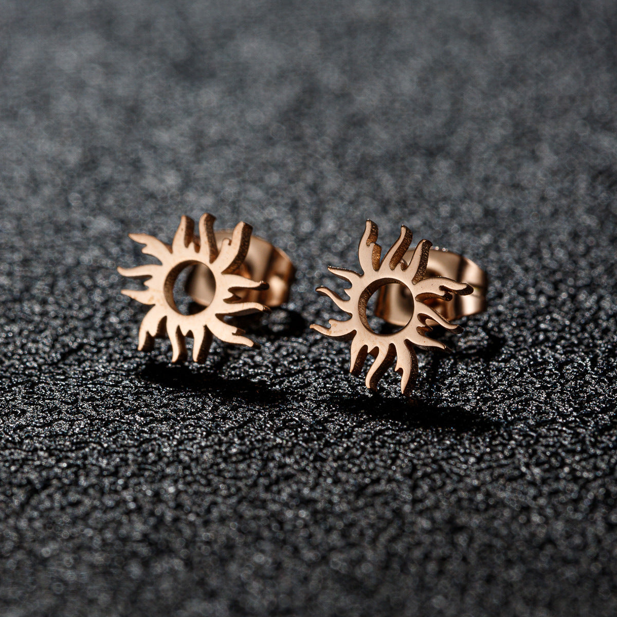 Stainless Steel Football Baseball Rugby Fashion Earrings