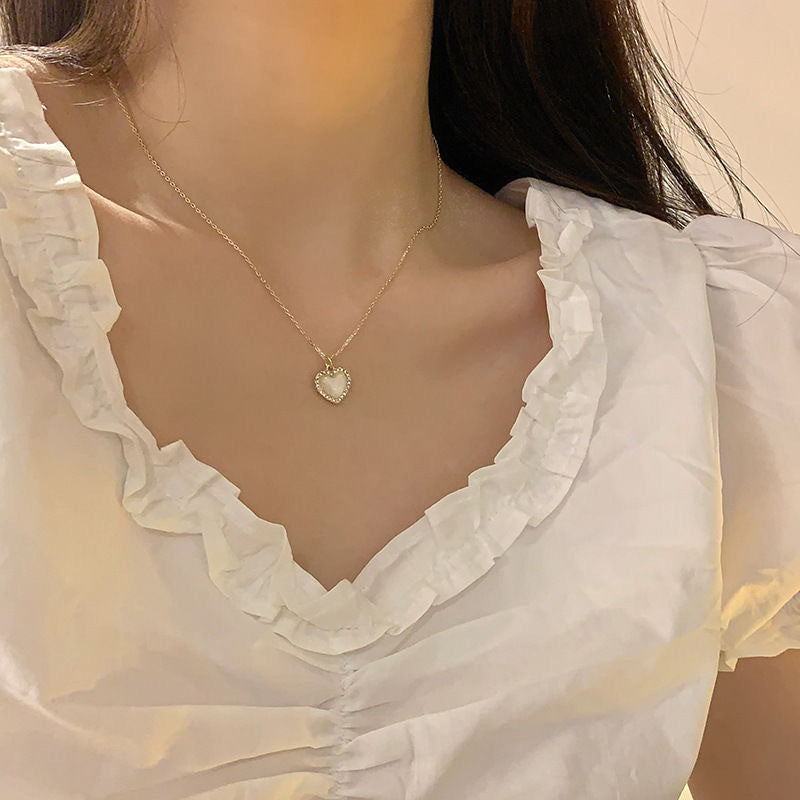 Women's Stars Love For Trendy Design High-grade Clavicle Necklaces