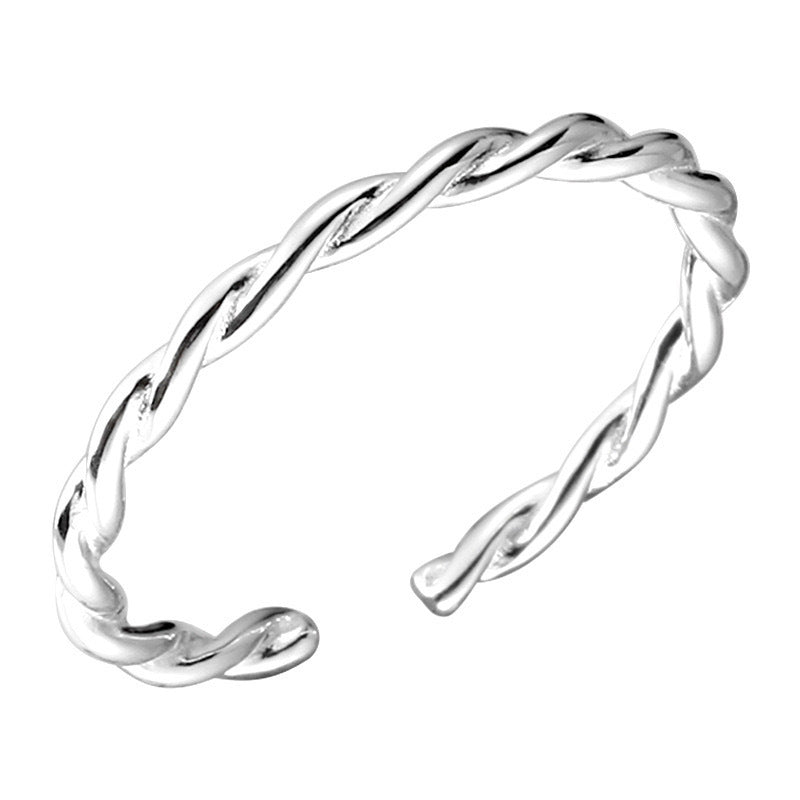 Collection Entire Sterling Sier Material Small Exquisite Rings