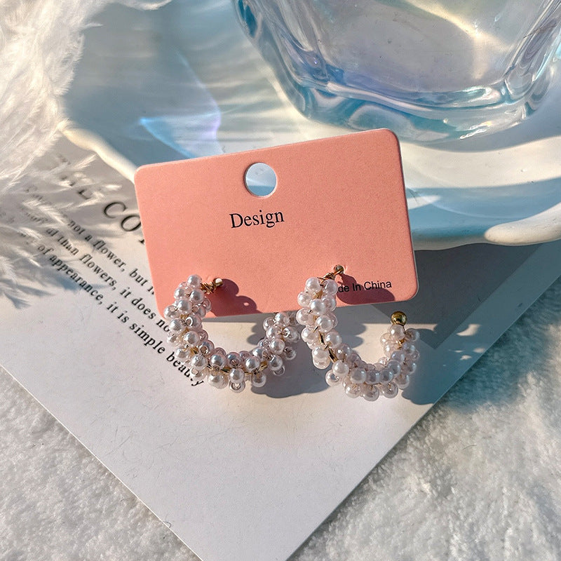 Fashion Design Candy Color Chain Female Dopamine Rings