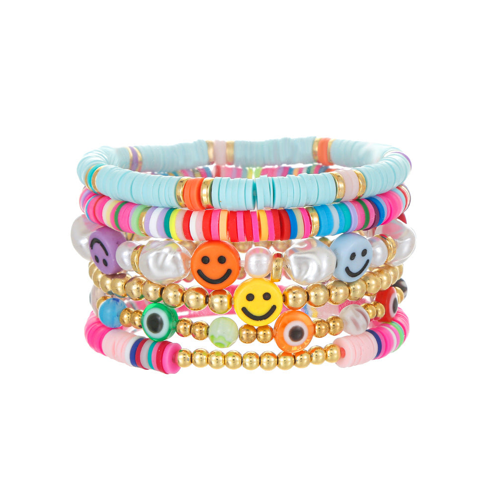 Female Mix Match Beach Wind Love Bracelets