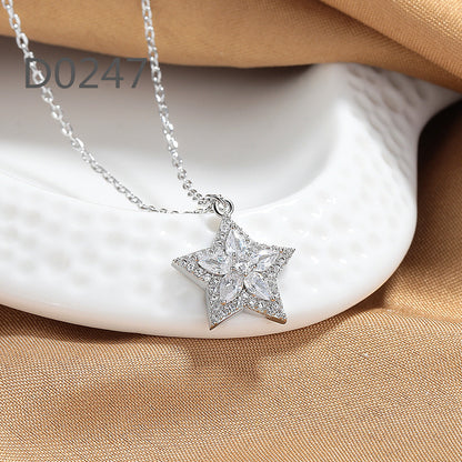 Women's Fashionable Light Luxury Couple High-grade Niche Unique Clavicle Necklaces