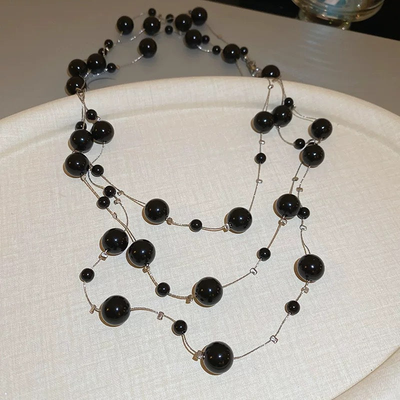 Slouchy Graceful Ball Plunger Series Set Necklaces