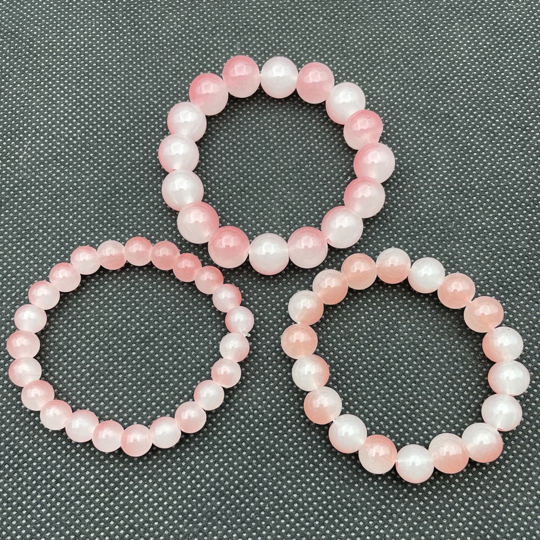 Women's & Men's Glaze Beads Simple Fashion Live Broadcast Bracelets