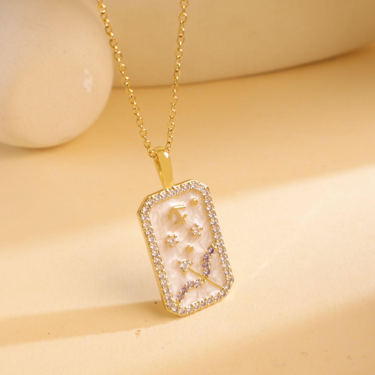 Constellation Color Zircon Female Special Interest Necklaces