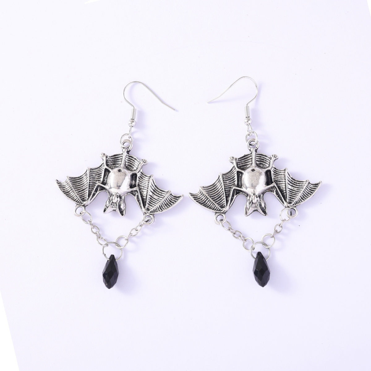 Exaggerated Personalized Halloween Dark Gothic Black Earrings