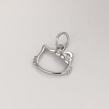 Female Cute Hollow Cat Ornaments Accessories Pendants