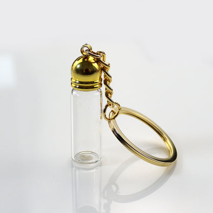 Mouth Glass Bottle Cinnabar Fire Extinguisher Pendants