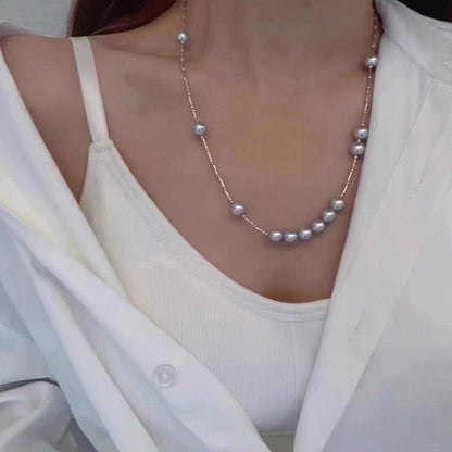 Women's Elegance French Classic Style Clavicle Chain Necklaces
