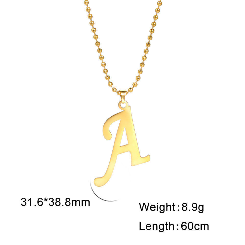 Steel Real Gold Plated Cutting Color Necklaces