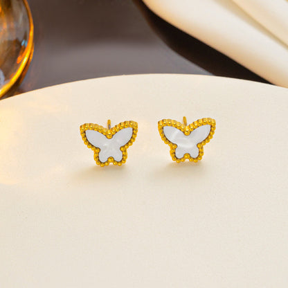 Cool Butterfly Three-piece Simple Ear Suit Bracelets