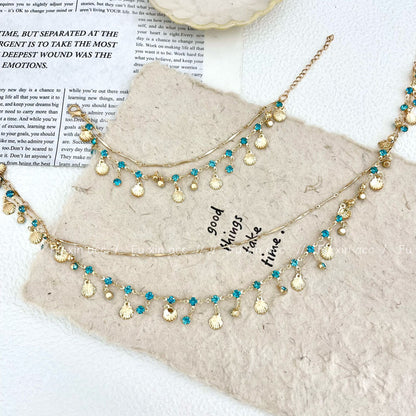 Women's Love Daughter Shell Light Luxury Fashion Design Necklaces