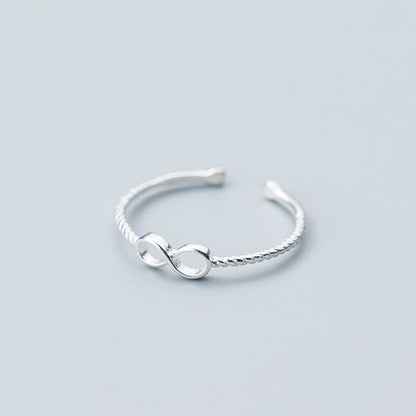 Words Elegant Twist Small Fresh Simple Rings