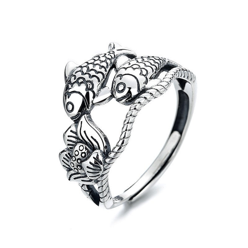 Prime Sier Copper Coins With More Koi Fish Rings