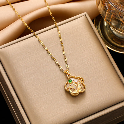 Women's Steel Ornament Design High-grade Light Luxury Necklaces