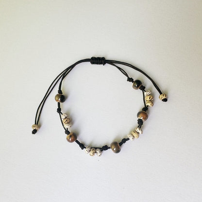 Style Ancient Bamboo Beaded Butterfly Female Design Bracelets