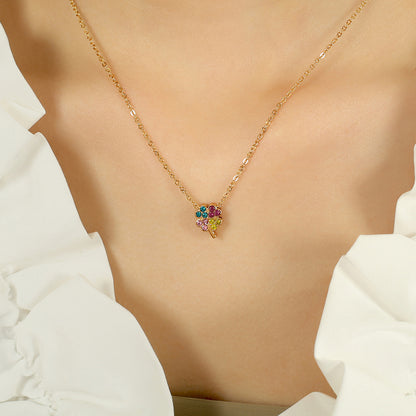 Sweet Cute Style Clover Five-pointed Star Simple Fashion Necklaces