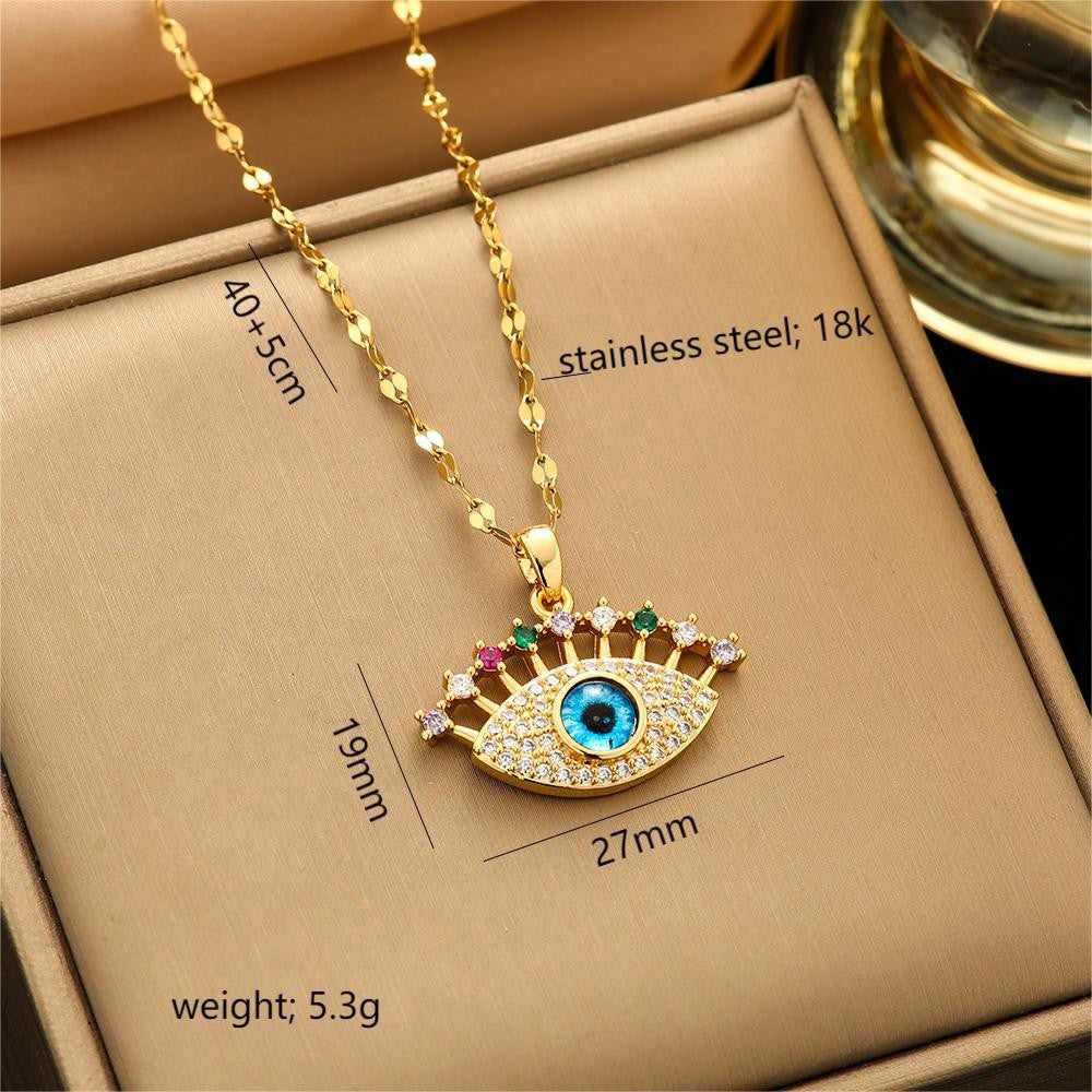 Women's Steel Ornament Design High-grade Light Luxury Necklaces