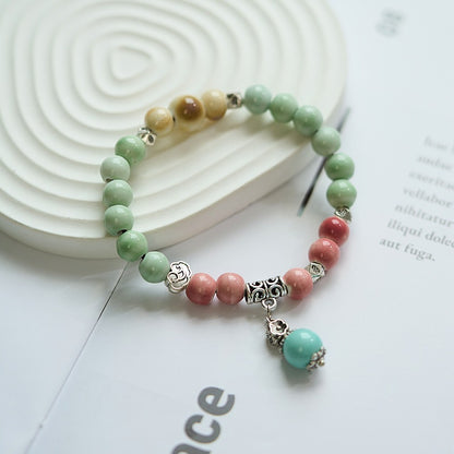 Ceramic Chinese Style Simple Fresh Ancient Beaded Bracelets