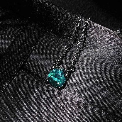 Live Streaming Maldives Blue Green Diamond Deer Pendants