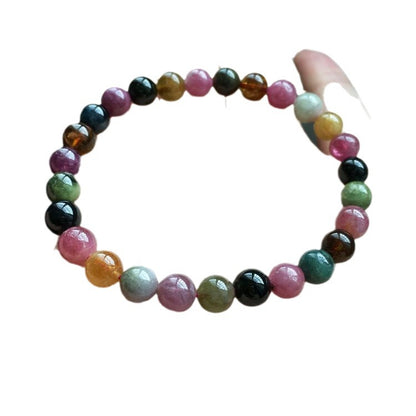 Style Chinese Color Tourmaline Jade Design Bracelets