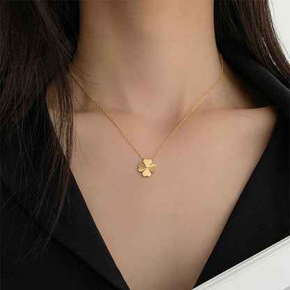 Flower Female Summer Gold Clavicle Chain Necklaces