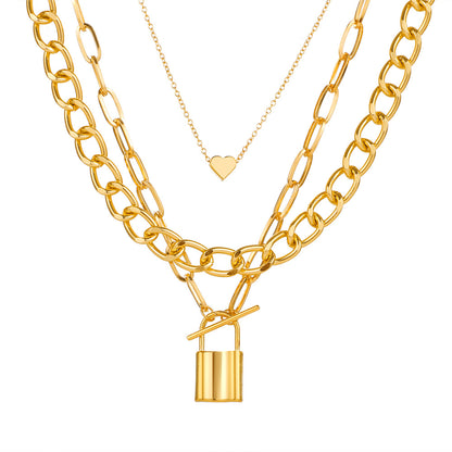 Lock Environmental Protection Color Retention Hollow Pendants