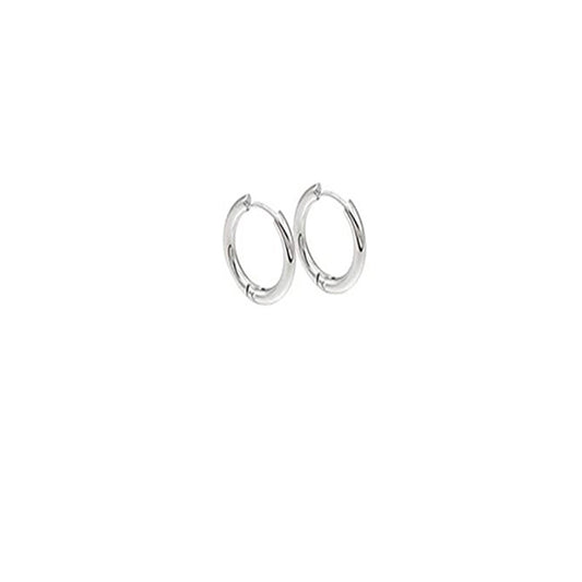 Women's Small Round Circle Niche Design Face Earrings