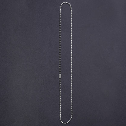 Innovative Durable Bead Chain Clavicle Vacuum Necklaces