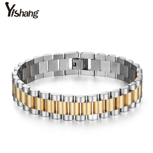 Men's Titanium Steel Korean Chic Unique Stainless Bracelets