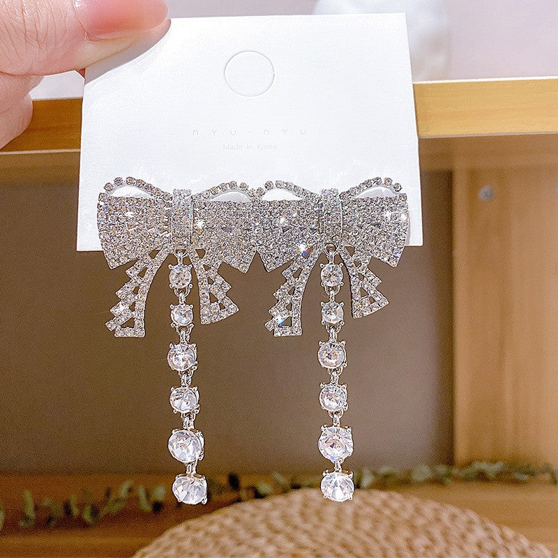 Women's Exaggerated Temperamental Long Fringe High Sense Earrings