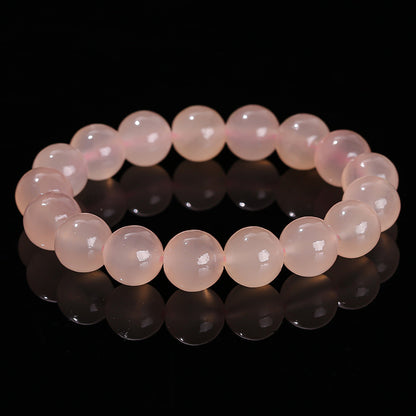 Jewelry Natural Grapefruit Pink Jade Simple Bracelets