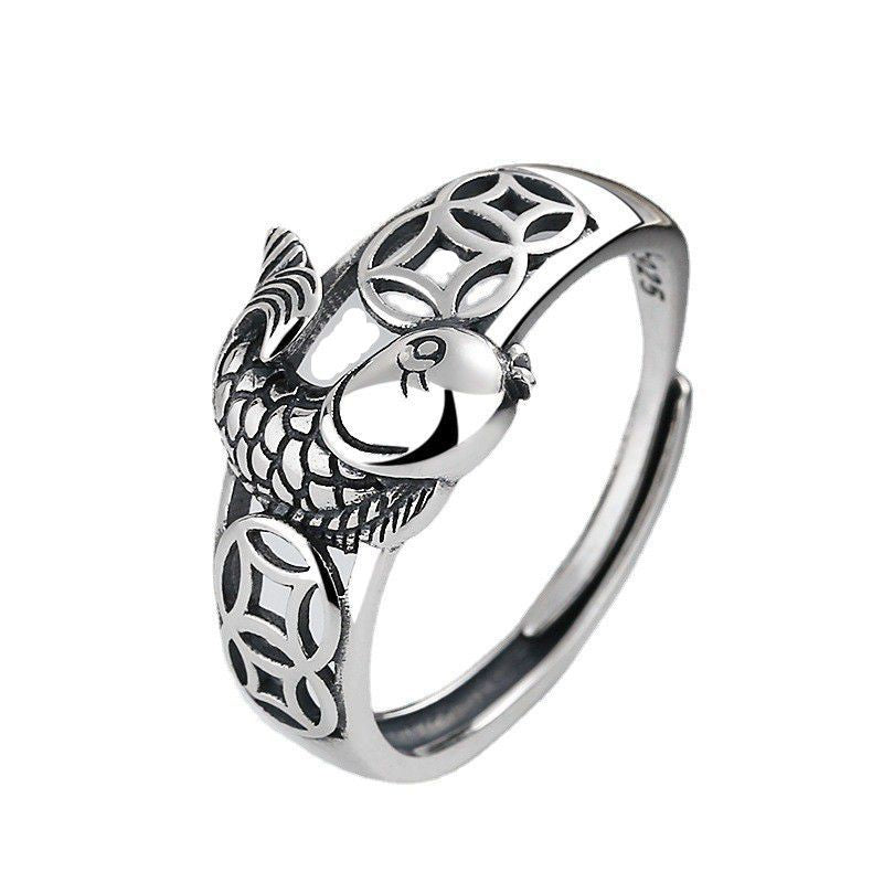 Prime Sier Copper Coins With More Koi Fish Rings
