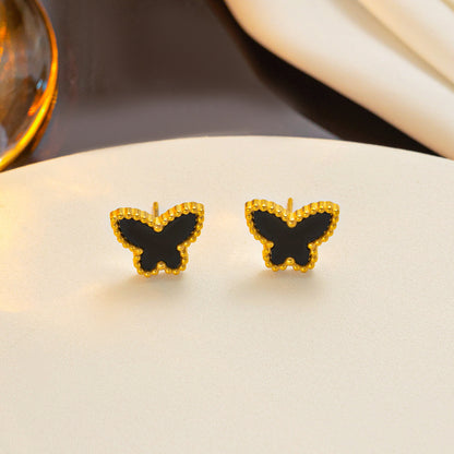 Cool Butterfly Three-piece Simple Ear Suit Bracelets