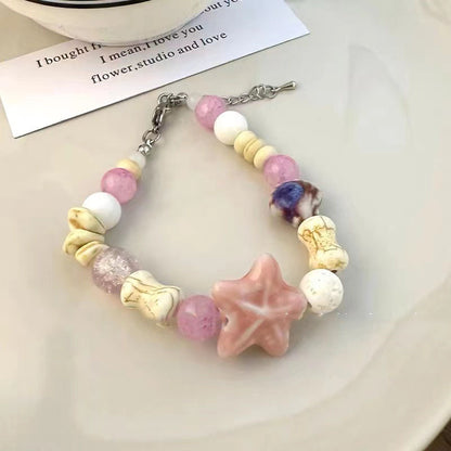 Style Ancient Bamboo Beaded Butterfly Female Design Bracelets