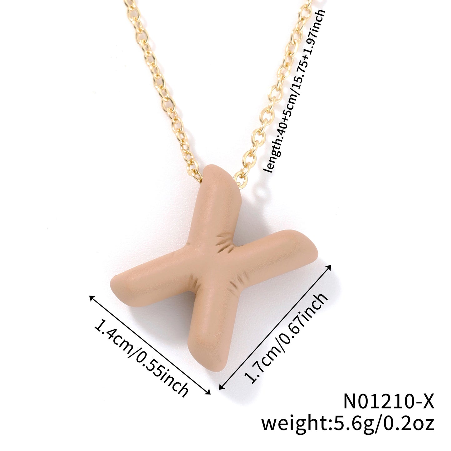 Comfortable Fashionable Personalized Trendy Simple Letter Necklaces