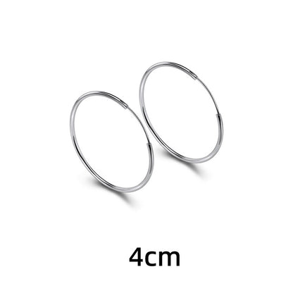 Women's There Hoop Big Ear Cold Wind Bracelets