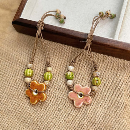 Women's Ceramic Gifts Hand-woven Chinese Style High-grade Bracelets