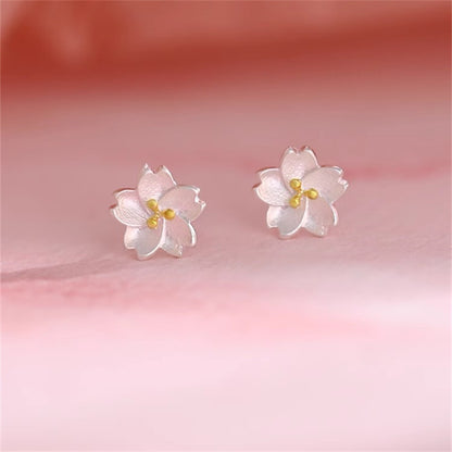 Women's Korean Style Zircon Butterfly Pearl Sier Needle Light Luxury Earrings