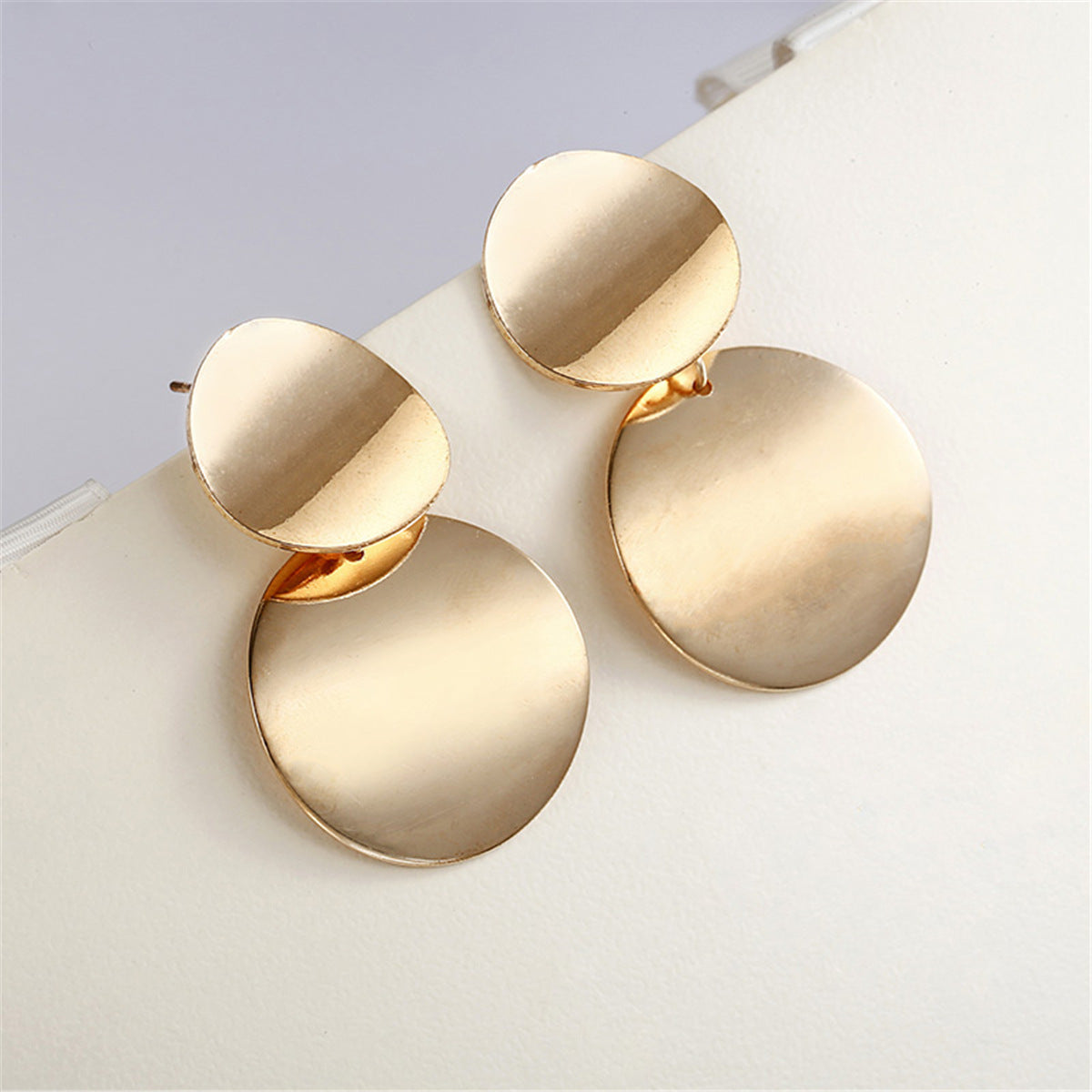 Women's Accessories Retro Popular Metal Geometry Cold Earrings