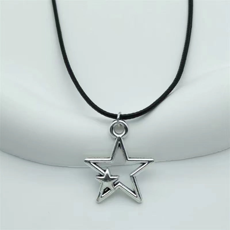 Retro Five-pointed Star Ornament Personality Fashion Necklaces