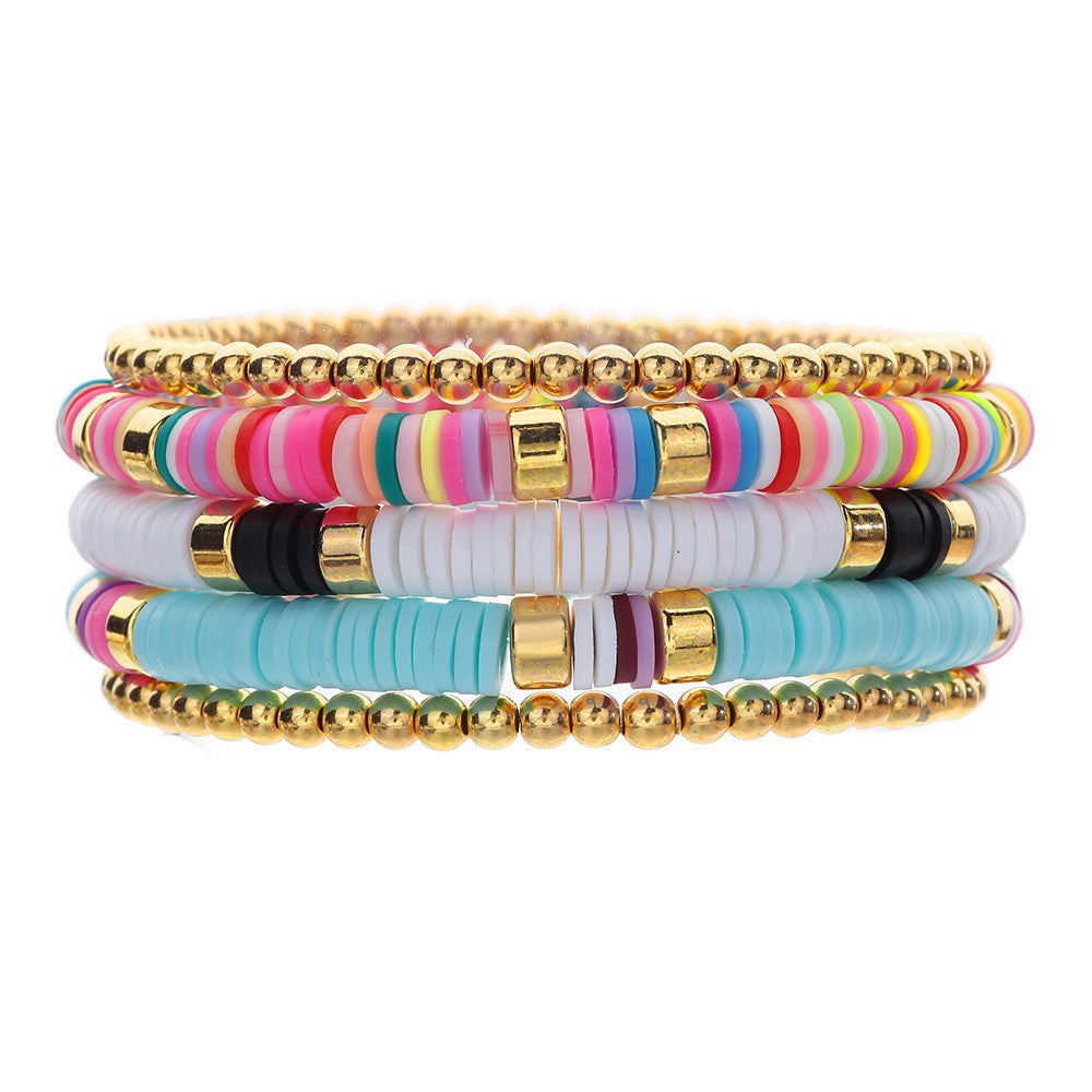 Female Mix Match Beach Wind Love Bracelets